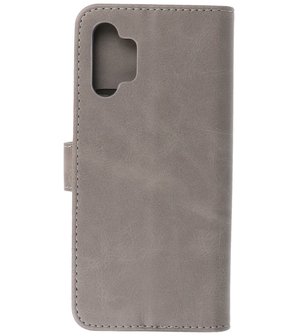 Booktype Wallet Case Telefoonhoesje voor Samsung Galaxy A32 5G - Grijs