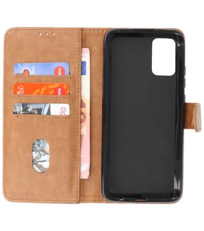 Booktype Wallet Case Telefoonhoesje voor Samsung Galaxy A02s / A03s - Bruin