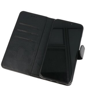 Booktype Wallet Case Telefoonhoesje voor Nokia 2.4 - Zwart