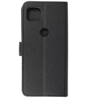 Booktype Wallet Case Telefoonhoesje voor Motorola Moto G 5G - Zwart