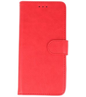 Booktype Wallet Case Telefoonhoesje voor Motorola Moto G 5G - Rood