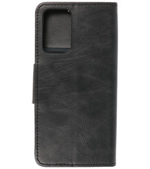 Portemonnee Wallet Case Hoesje voor Samsung Galaxy A72 / A72&nbsp;5G - Zwart