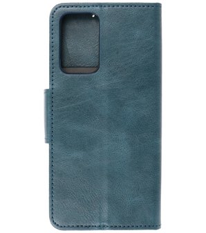 Portemonnee Wallet Case Hoesje voor Samsung Galaxy A72 / A72&nbsp;5G - Blauw