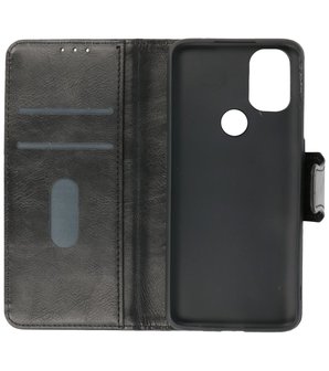Portemonnee Wallet Case Hoesje voor OnePlus Nord N10 5G - Zwart