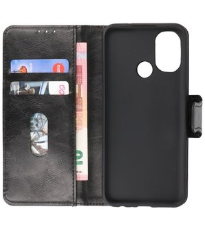 Portemonnee Wallet Case Hoesje voor OnePlus Nord N100 - Zwart