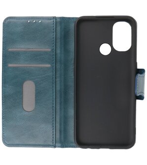 Portemonnee Wallet Case Hoesje voor OnePlus Nord N100 - Blauw