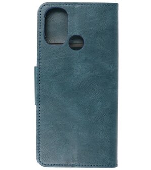 Portemonnee Wallet Case Hoesje voor OnePlus Nord N100 - Blauw