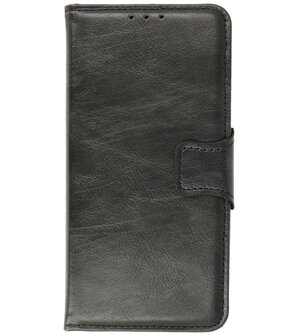 Portemonnee Wallet Case Hoesje voor Motorola Moto G9 Power (2020) - Zwart