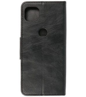 Portemonnee Wallet Case Hoesje voor Motorola Moto G 5G - Zwart