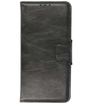 Portemonnee Wallet Case Hoesje voor Motorola Moto G 5G - Zwart