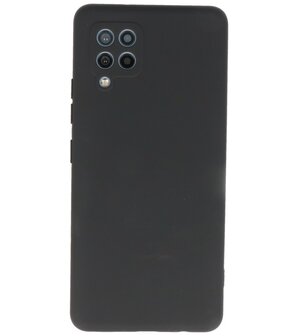 2.0mm Dikke Fashion Backcover Telefoonhoesje voor Samsung Galaxy A42 5G - Zwart