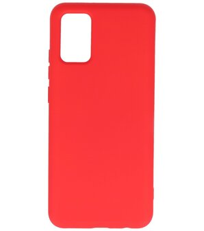 2.0mm Dikke Fashion Backcover Telefoonhoesje voor Samsung Galaxy A02s - Rood