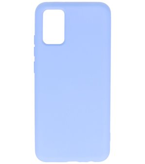 2.0mm Dikke Fashion Backcover Telefoonhoesje voor Samsung Galaxy A02s - Paars