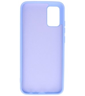 2.0mm Dikke Fashion Backcover Telefoonhoesje voor Samsung Galaxy A02s - Paars