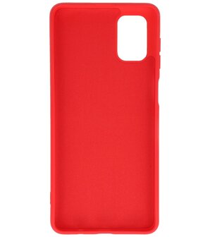 2.0mm Dikke Fashion Backcover Telefoonhoesje voor Samsung Galaxy M51 - Rood