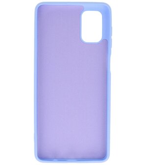 2.0mm Dikke Fashion Backcover Telefoonhoesje voor Samsung Galaxy M51 - Paars