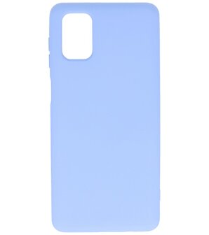 2.0mm Dikke Fashion Backcover Telefoonhoesje voor Samsung Galaxy M51 - Paars