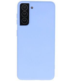 2.0mm Dikke Fashion Backcover Telefoonhoesje voor Samsung Galaxy S21 - Paars