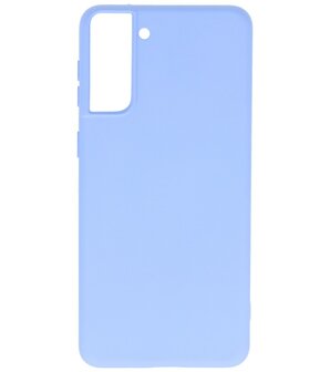 2.0mm Dikke Fashion Backcover Telefoonhoesje voor Samsung Galaxy S21 Plus - Paars