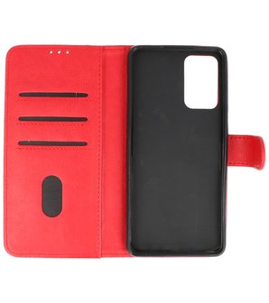 Booktype Wallet Case Telefoonhoesje voor Samsung Galaxy A72 5G - Rood
