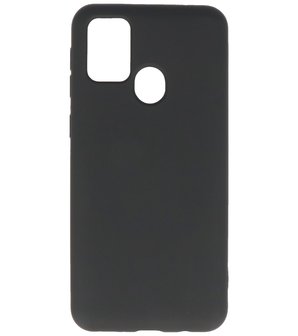 2.0mm Dikke Fashion Backcover Telefoonhoesje voor Samsung Galaxy M21 - Zwart