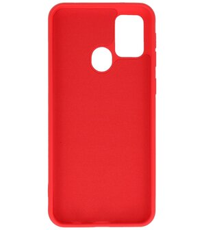2.0mm Dikke Fashion Backcover Telefoonhoesje voor Samsung Galaxy M21 - Rood