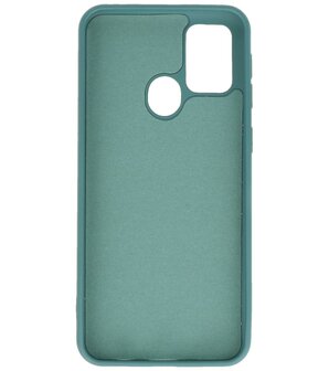 2.0mm Dikke Fashion Backcover Telefoonhoesje voor Samsung Galaxy M21 - Donekr Groen