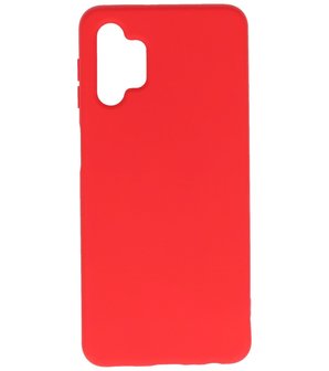 2.0mm Dikke Fashion Backcover Telefoonhoesje voor Samsung Galaxy A32 5G - Rood