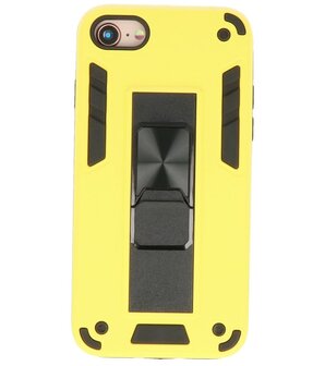 Tough Armor Hardcase Met Standfunctie Hoesje voor iPhone SE 2020 - Geel