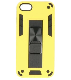 Tough Armor Hardcase Met Standfunctie Hoesje voor iPhone SE 2020 - Geel