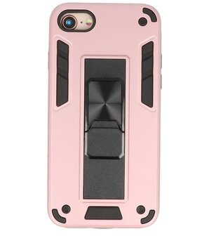 Tough Armor Hardcase Met Standfunctie Hoesje voor iPhone SE 2020 - Roze