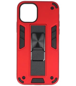 Tough Armor Hardcase Met Standfunctie Hoesje voor iPhone 11 Pro - Rood