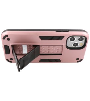 Tough Armor Hardcase Met Standfunctie Hoesje voor iPhone 11 Pro - Roze