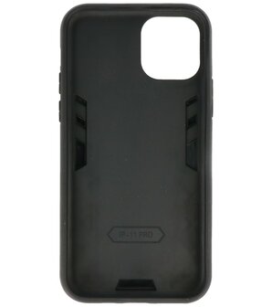 Tough Armor Hardcase Met Standfunctie Hoesje voor iPhone 11 Pro Max - Geel