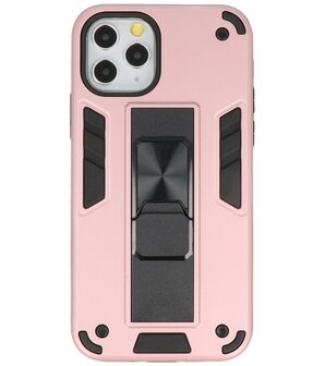 Tough Armor Hardcase Met Standfunctie Hoesje voor iPhone 11 Pro Max - Roze