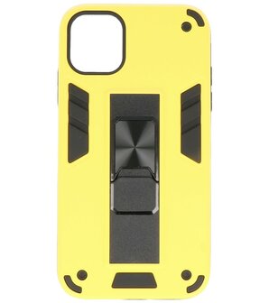 Tough Armor Hardcase Met Standfunctie Hoesje voor iPhone 11 - Geel