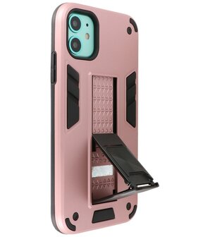Tough Armor Hardcase Met Standfunctie Hoesje voor iPhone 11 - Roze