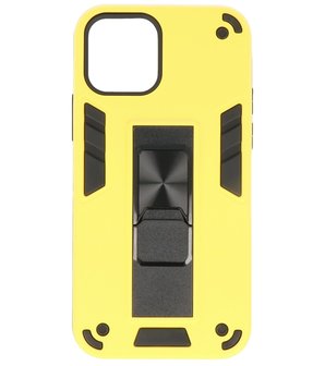 Tough Armor Hardcase Met Standfunctie Hoesje voor iPhone 12 Mini - Geel