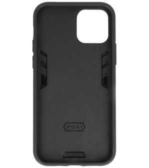 Tough Armor Hardcase Met Standfunctie Hoesje voor iPhone 12 - 12 Pro - Geel