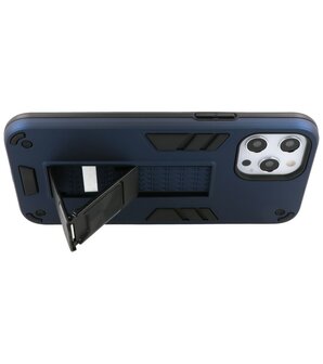 Tough Armor Hardcase Met Standfunctie Hoesje voor iPhone 12 Pro Max - Navy