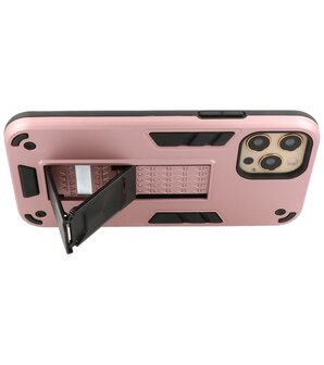 Tough Armor Hardcase Met Standfunctie Hoesje voor iPhone 12 Pro Max - Roze