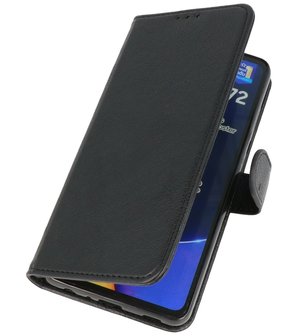 Booktype Wallet Case Telefoonhoesje voor Samsung Galaxy A72 5G - Zwart