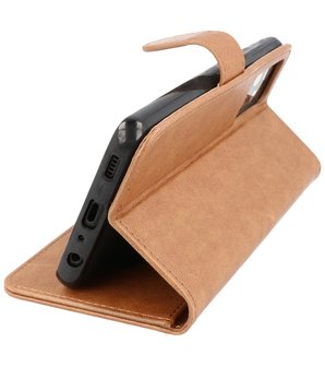 Booktype Wallet Case Telefoonhoesje voor Samsung Galaxy A72 5G - Bruin