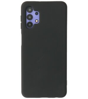 2.0mm Dikke Fashion Backcover Telefoonhoesje voor Samsung Galaxy A32 5G - Zwart