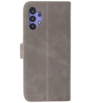 Booktype Wallet Case Telefoonhoesje voor Samsung Galaxy A32 5G - Grijs