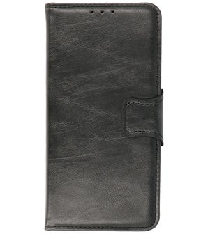 Portemonnee Wallet Case Hoesje voor Motorola Moto G30 - Moto G20 - Moto G10 - Zwart