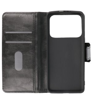 Portemonnee Wallet Case Hoesje voor Xiaomi Mi 11 Ultra - Zwart