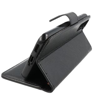 Booktype Wallet Case Telefoonhoesje voor Samsung Galaxy S21 - Zwart