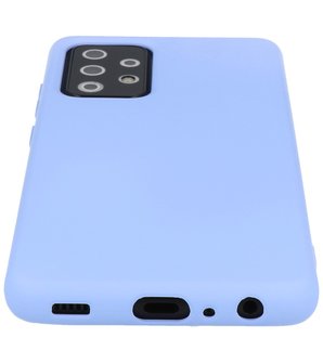 2.0mm Dikke Fashion Backcover Telefoonhoesje voor Samsung Galaxy A72 / A71 5G - Paars