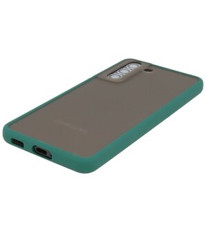 Kleurcombinatie Hard Case voor Samsung Galaxy S21 - Donker Groen